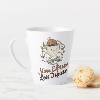 Große Tasse - Mehr Espresso. Weniger Depresso.