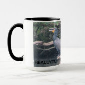 Große Tasse mit Cormorant Bird Couple (Links)