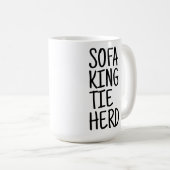 Große Tasse - Sofa King Tie Herd (VorderseiteRechts)