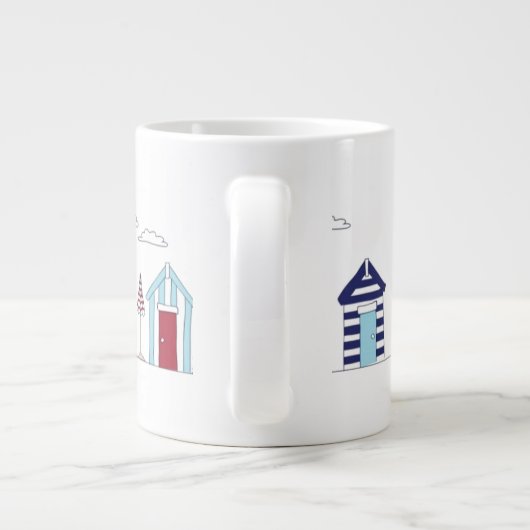 Grosse Tasse - Strandhütten (Rückseite)