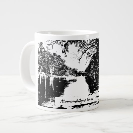 Große Tasse/Tasse Jumbo-Tasse (Vorderseite Links)