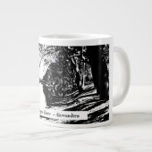 Große Tasse/Tasse Jumbo-Tasse (Vorderseite Rechts)
