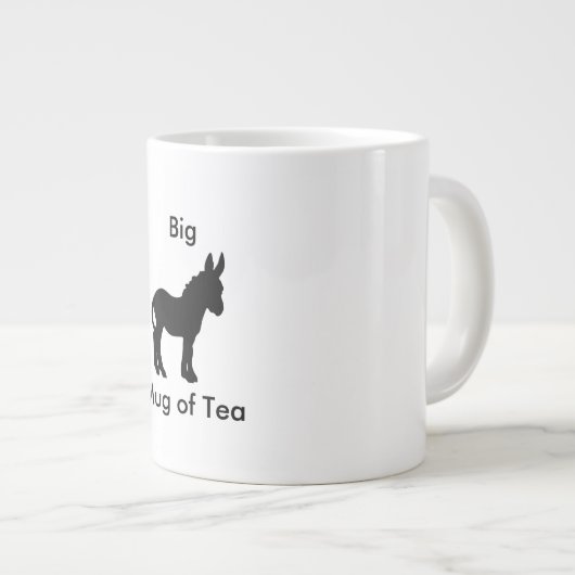 Große Tasse Tee (Vorderseite Rechts)