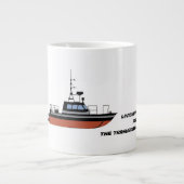 große Tasse von Bootswaggons (Vorderseite)