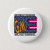 Große Taste für das EGM Blue Leopard Logo Button (Vorderseite)
