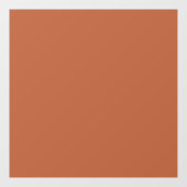 Große Terrakotta-Fensterverkleidung 12 Zoll Fensteraufkleber (Blatt)