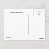 Große Tetons im Herbst - Postkarte (Rückseite)