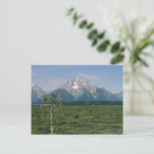 Große Tetons, Wyoming Postkarte (Stehend Vorderseite)