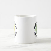 Große Text 325ml personalisierte Tennistasse Kaffeetasse (Mittel)