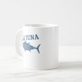 Große Thunfisch Kaffeetasse (Vorderseite Links)