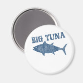 Große Thunfisch Magnet (Vorderseite/Rückseite)