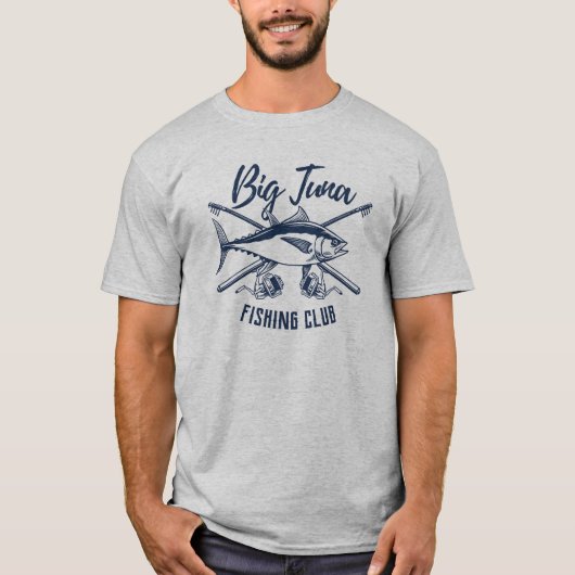 Große Thunfische fangen T-Shirt (Vorderseite)