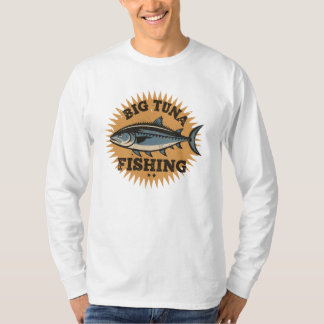 Große Thunfischfischerei Vintage T-Shirt