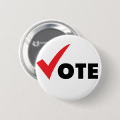 Große Ticken-Abstimmung Button (Vorne & Hinten)