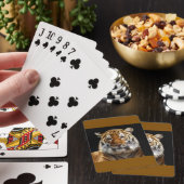 Große Tiger Spielkarten (In Situ)