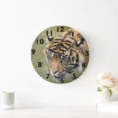 Große Tiger-Uhr Wanduhr (Zuhause)