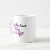 Große Tochter Kaffeetasse (Vorderseite Links)