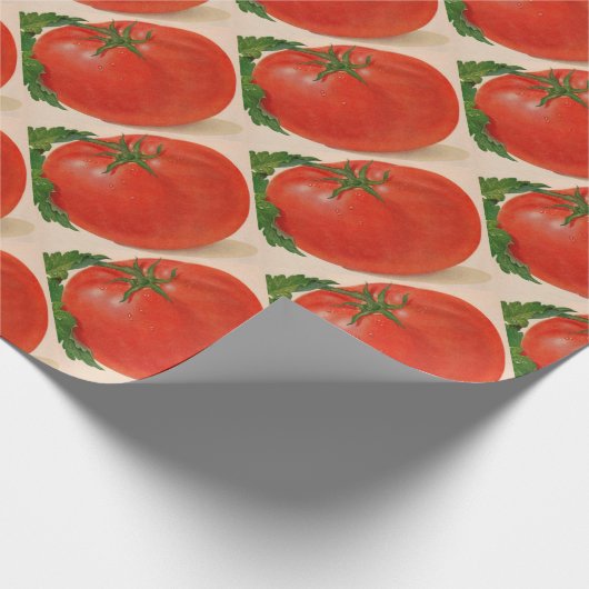 große Tomate Geschenkpapier (Ecke)