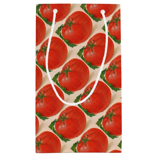 große Tomate Kleine Geschenktüte (Rückseite)