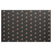 Große Tortoiseshell Katze auf schwarzem Stoff (Yard (91,4 cm))