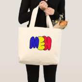 große Tote-Tasche Jumbo Stoffbeutel (Vorderseite (Produkt))