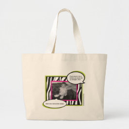 Große Tote Tasche Sie müssen aufsitzen, lieber.