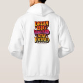 Große Träume Hoodie (Rückseite)