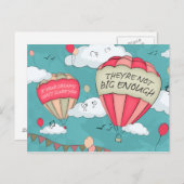 Große Träume Postkarte (Vorne/Hinten)