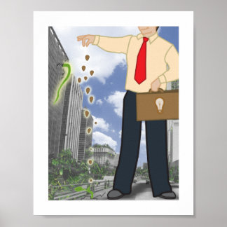 Große Träume sind in kleinen Samen. Poster