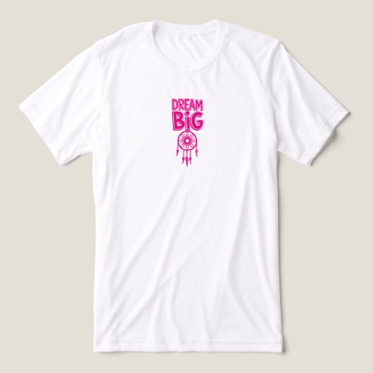 Große Träume Tri-Blend Shirt (Design Vorderseite)