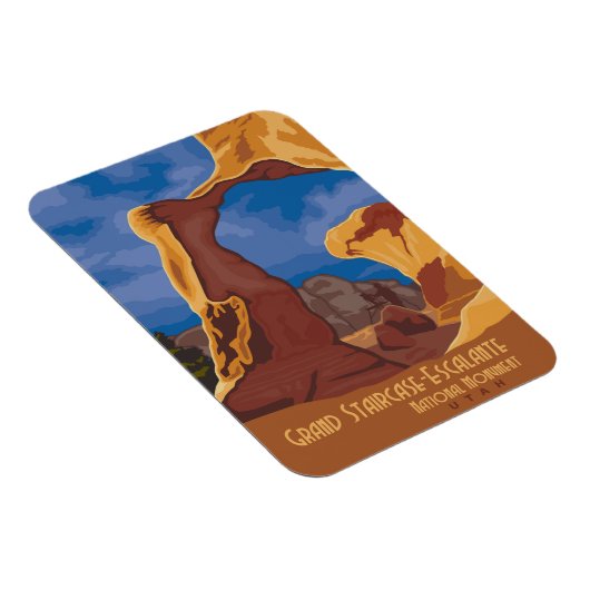 Große Treppe Escalante Magnet (Rechte Seite)