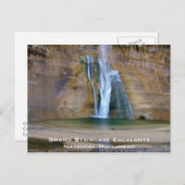 Große Treppe Escalante Nationales Monument Postkarte (Vorne/Hinten)