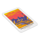 Große Treppe Escalante Nationales Monument Utah Magnet (Rechte Seite)