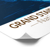 Große Treppe Escalante Nationales Monument Utah Poster (Ecke)