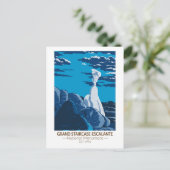 Große Treppe Escalante Nationales Monument Utah Postkarte (Stehend Vorderseite)