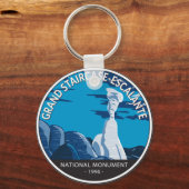 Große Treppe Escalante Nationales Monument Utah Schlüsselanhänger (Vorderseite)