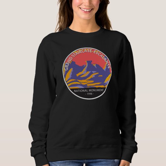 Große Treppe Escalante Nationales Monument Utah Sweatshirt (Vorderseite)