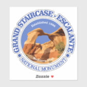 Große Treppe - Escalante NM Aufkleber (Blatt)