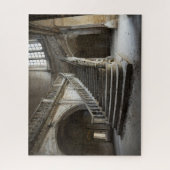 Große Treppe in Fantasy Abandoned Chateau Puzzle (Vertikal)