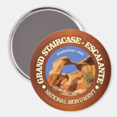 Große Treppe - Nationaldenkmal Escalante Magnet (Vorderseite/Rückseite)