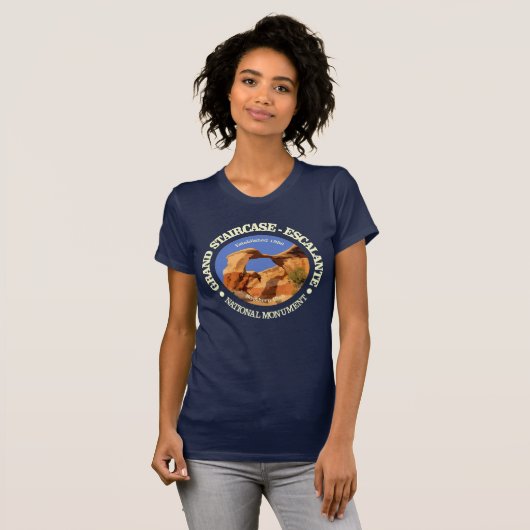 Große Treppe - Nationaldenkmal Escalante T-Shirt (Vorne ganz)