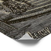 Große Treppe Pariser Opernhaus 1877 Poster (Ecke)