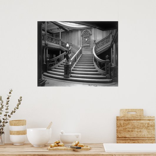 Große Treppe Poster (Küche)