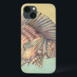 Große Tritonshorn-PastellMuschel iPhone 13 Hülle<br><div class="desc">Erhalten Sie dieses einzigartige mehrfarbige große Tritonshorn Seashellbild auf Ihrem folgenden Produkt. Dieses fantastische,  Kakaohintergrund diese zwei einzigartigen Seashells. Nehmen Sie den Strand mit Ihnen überall,  das Sie gehen,  euch die weiche Ozeanbrise vorstellen.</div>