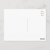 Große, trockenes Welpen-Doppy-Dose-Karte Postkarte (Rückseite)