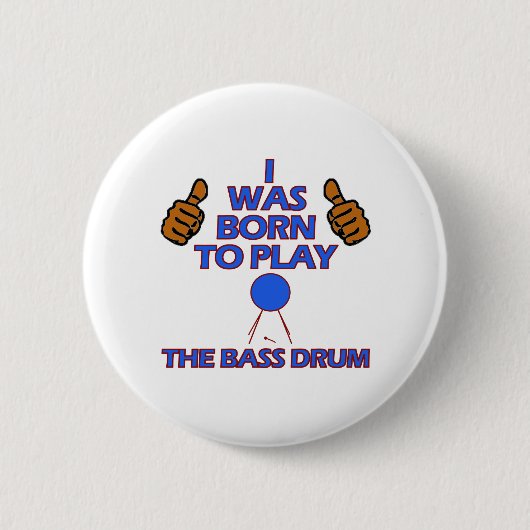 große Trommel Musicalentwürfe Button (Vorderseite)