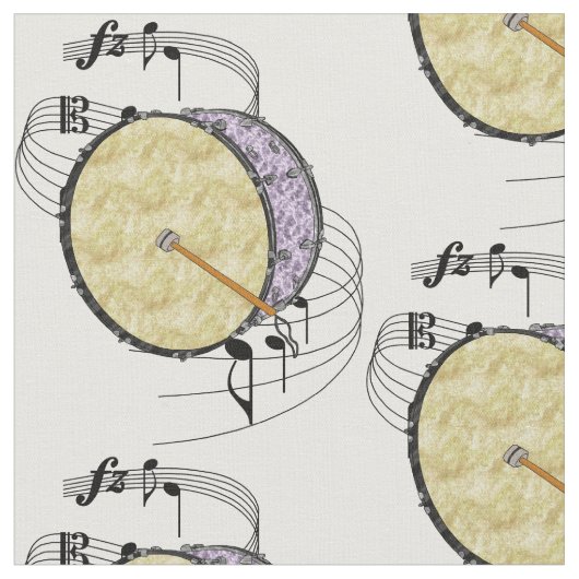 Große Trommel Stoff (Nahaufnahme)