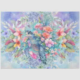 Große Tropenkröte und Wasserfarben Florenz Seidenpapier