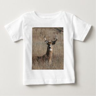 Große Trophäe-Dollar-Rotwild in der hohen Baby T-shirt