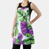 Große tropische Lila Pflanze Schürze (InSitu)